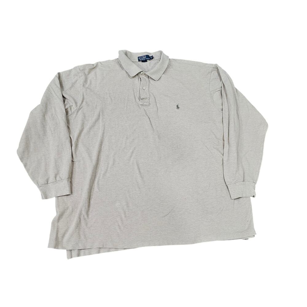 Polo By Ralph Lauren Tan Size 4XLT Tall Long sleeves